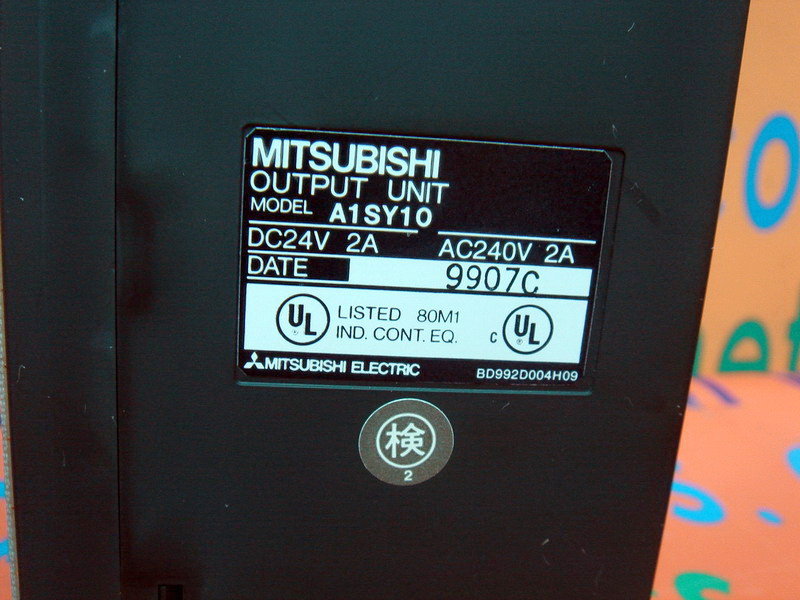 MITSUBISHI A1SY10 - PLC DCS SERVO Control MOTOR POWER SUPPLY IPC ROBOT